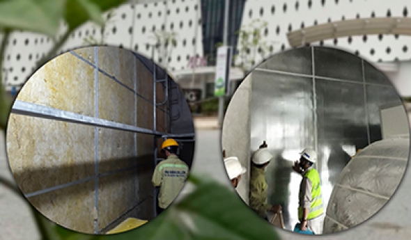 Dự án cách âm TTTM Aeon Mall Hà Đông